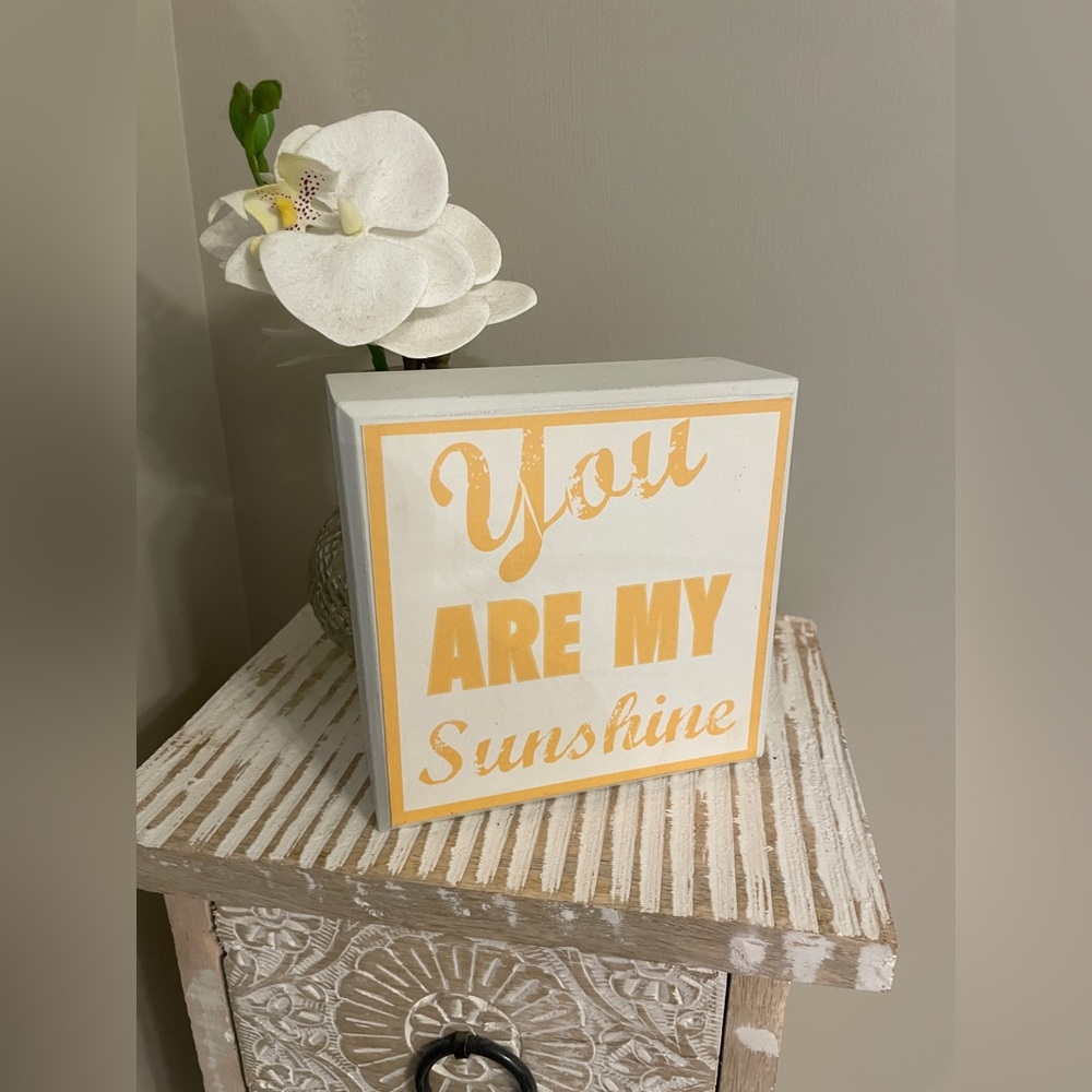 You are My Sunshine Home Decor